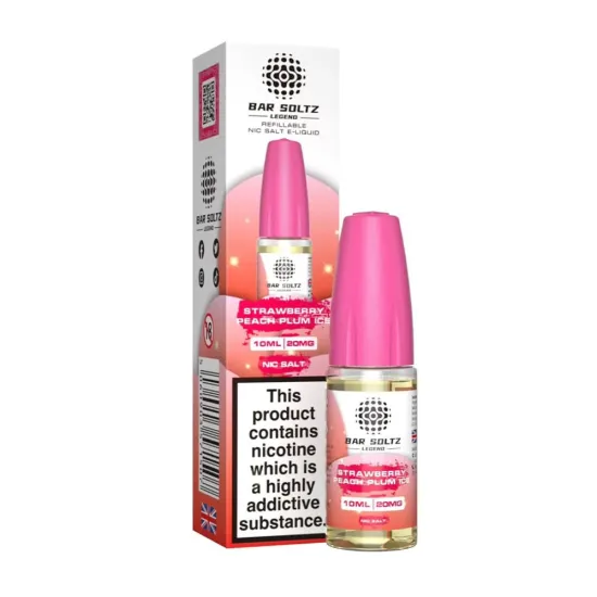Bar Soltz Legend Strawberry Peach Plum Ice