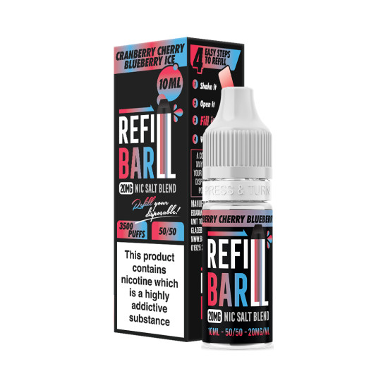 Refill Bar Cranberry Cherry Blueberry Ice