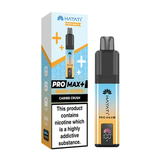 Hayati Pro Max Plus 6000 puff CARRIB CRUSH Hayati Pro Max Plus 6000 puff CARRIB CRUSH