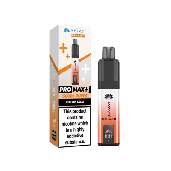 Hayati Pro Max Plus 6000 puff CHERRY COLA Hayati Pro Max Plus 6000 puff CHERRY COLA