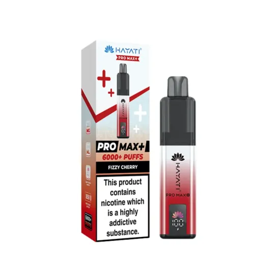 Hayati Pro Max Plus 6000 puff FIZZY CHERRY Hayati Pro Max Plus 6000 puff FIZZY CHERRY