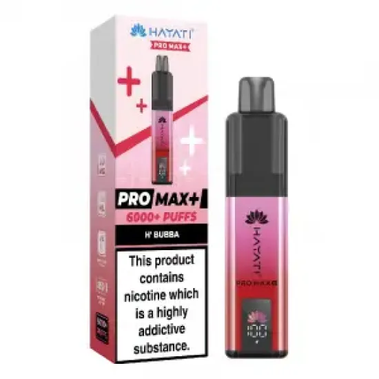 Hayati Pro Max Plus 6000 puff H' BUBBA