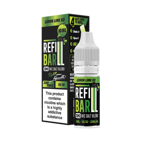 Refill Bar Lemon & Lime Ice Refill Bar Lemon & Lime Ice