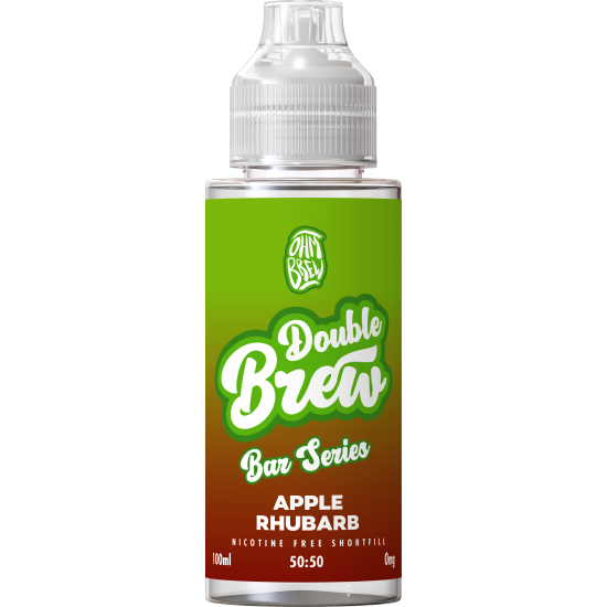 OHM BREW DOUBLE BREW Apple & Rhubarb 100ml OHM BREW DOUBLE BREW Apple & Rhubarb 100ml