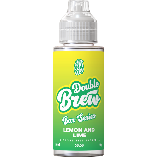 OHM BREW DOUBLE BREW Lemon & Lime 100ml