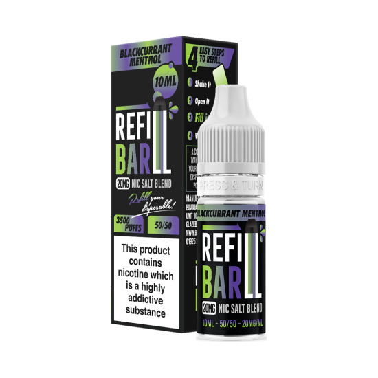 Refill Bar Blackcurrant Menthol